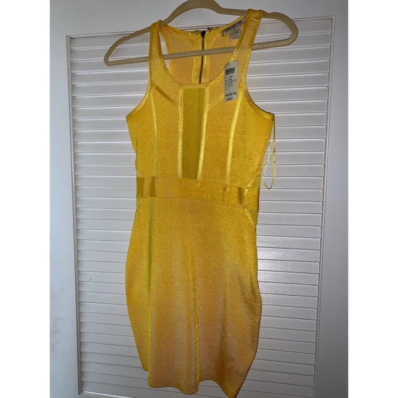 Arden B Dresses & Skirts - Arden B yellow mini dress size Small